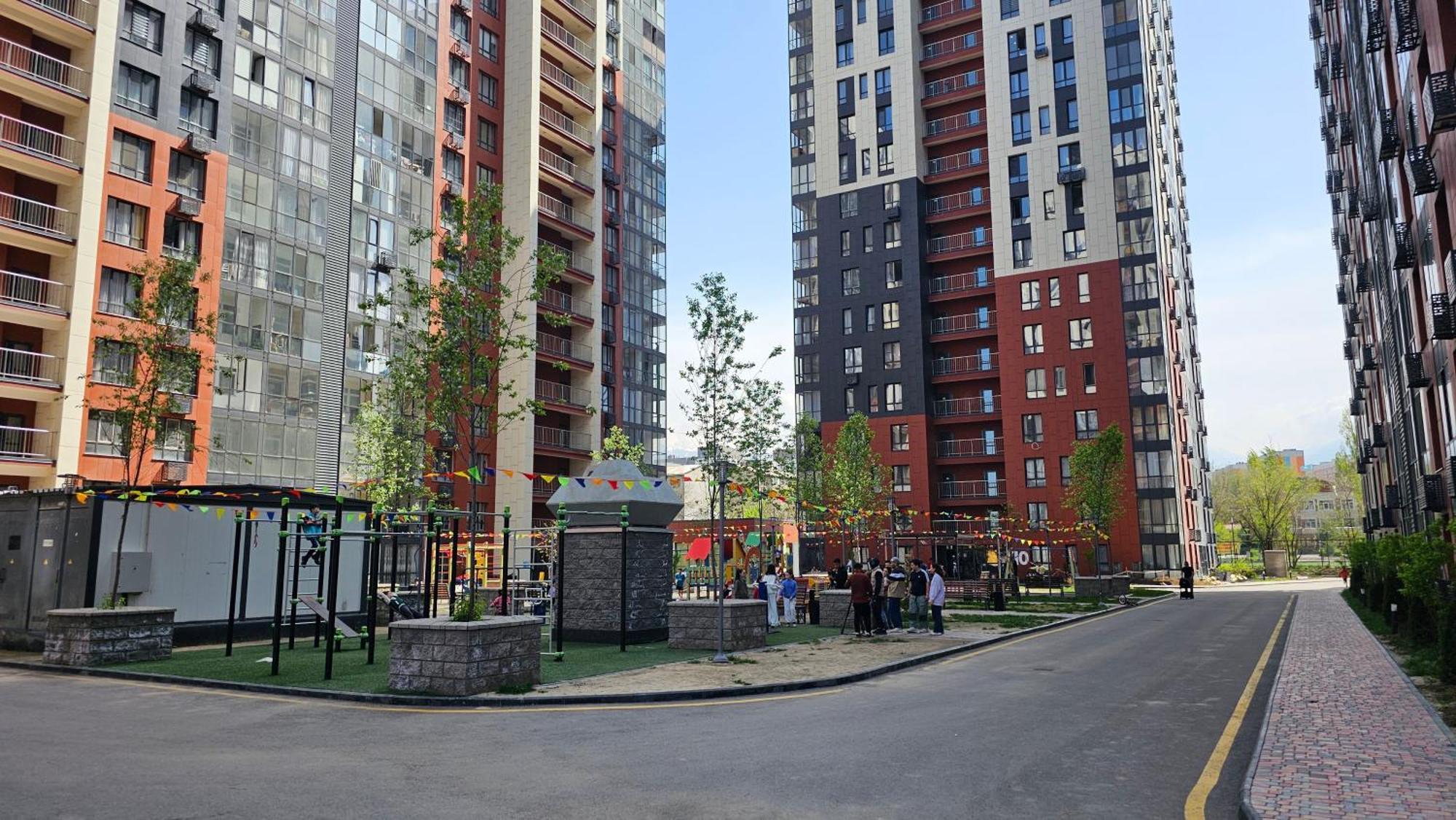 Жк Terracotta Apartamento Almaty Exterior foto