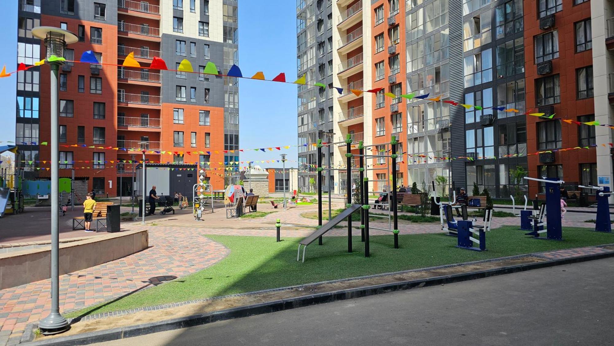 Жк Terracotta Apartamento Almaty Exterior foto